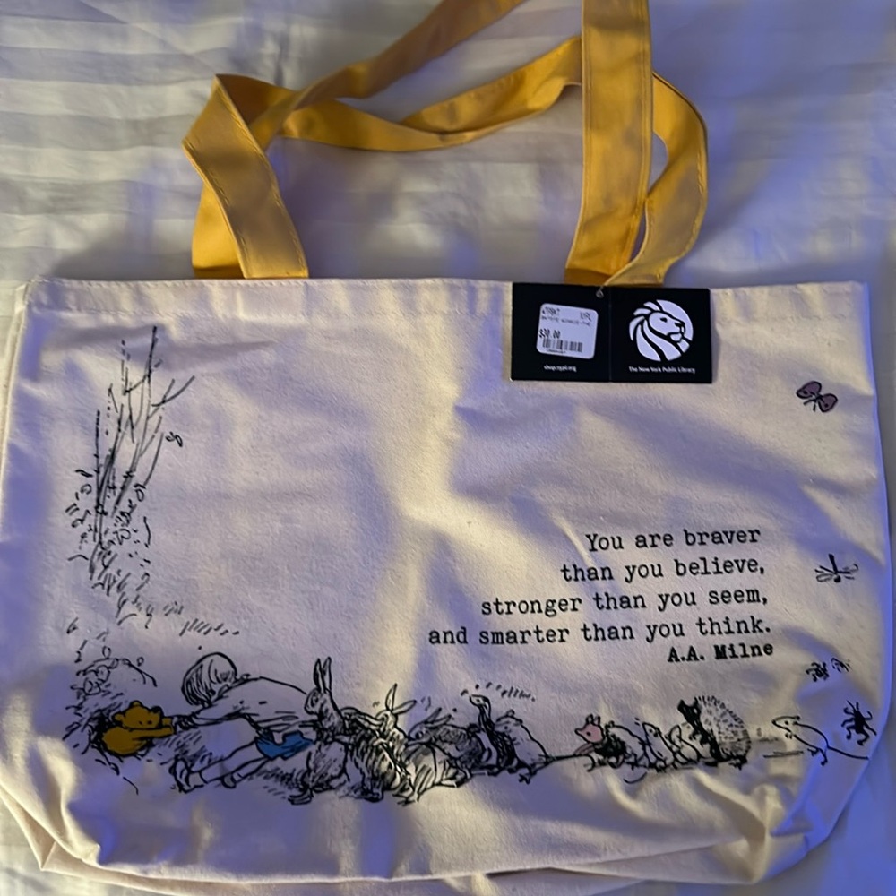 Winnie thé Pooh Canvas tote